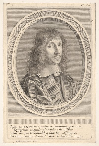 Pierre da Maridat, ca. 1653. autorstwa Robert Nanteuil