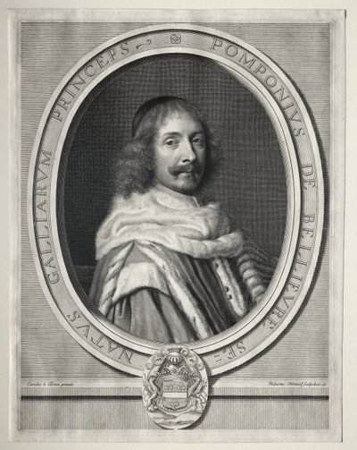 Pomponne II z Bellievre autorstwa Robert Nanteuil