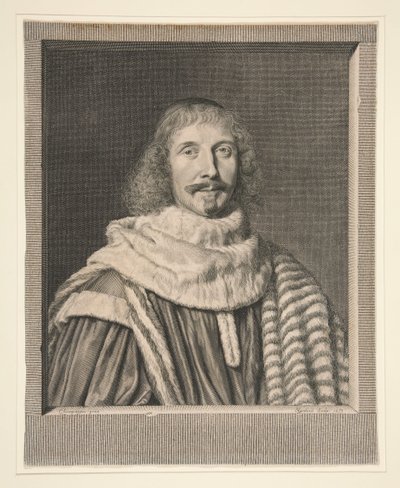 Pomponne de Bellièvre (1606-1657), pierwszy prezes parlamentu paryskiego autorstwa Robert Nanteuil