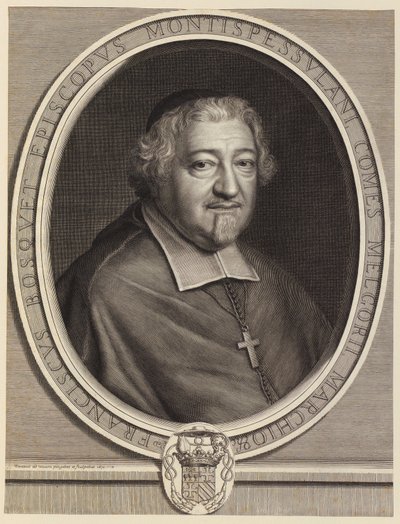 Portret François Bousqueta autorstwa Robert Nanteuil