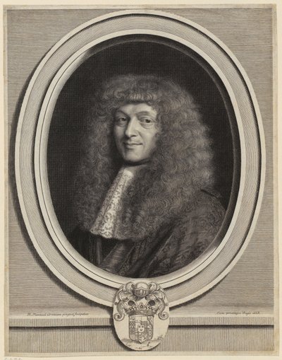 Portret Honoré Courtina autorstwa Robert Nanteuil