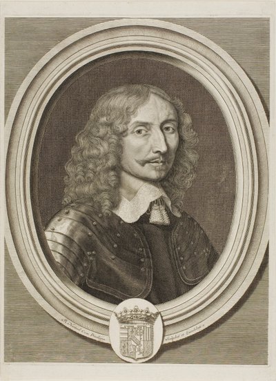 Portret Henri de Lorraine, księcia Mouy autorstwa Robert Nanteuil