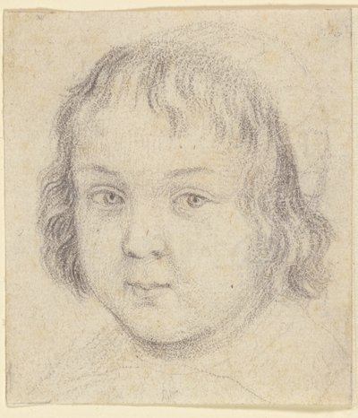 Portret dziecka autorstwa Robert Nanteuil