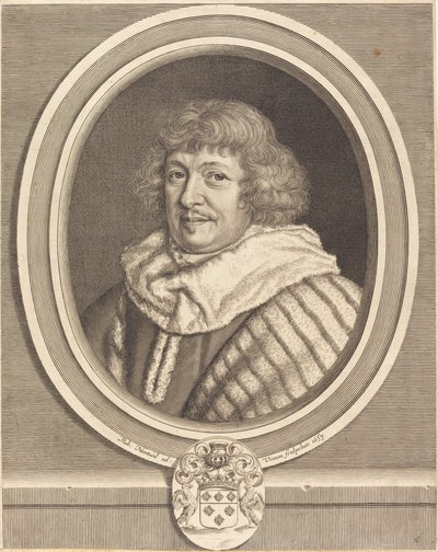 Rene, markiz de Maisons autorstwa Robert Nanteuil