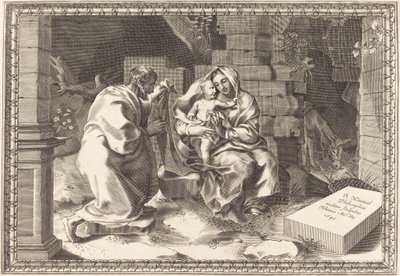 Święta Rodzina autorstwa Robert Nanteuil