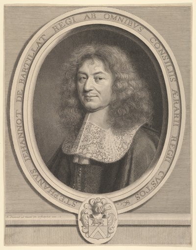 Etienne Jehannot de Bartillat, ca. 1666. autorstwa Robert Nanteuil
