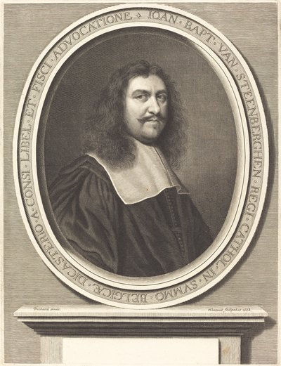 Jean Baptiste van Steenberghen autorstwa Robert Nanteuil after François Duchatel