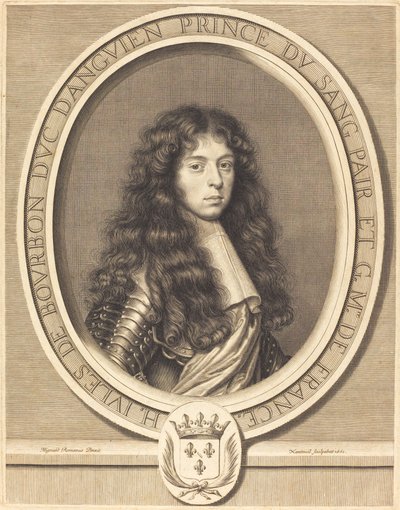 Jules, książę Enghien autorstwa Robert Nanteuil after Pierre Mignard I
