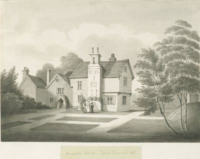 Boscobel House: pranie w sepii autorstwa Robert Noyes