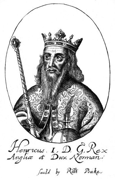 Henryk I, król Anglii. autorstwa Robert Peake