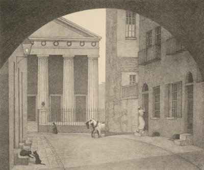 Kościół londyński autorstwa Robert Polhill Bevan