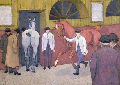 Koń Mart autorstwa Robert Polhill Bevan