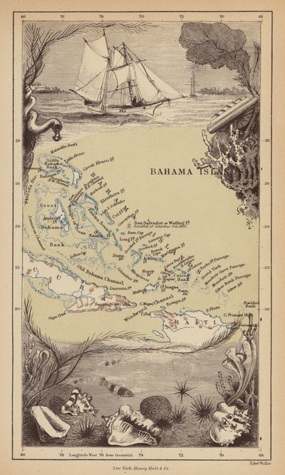 Bahamy (grawerunek) autorstwa Robert Pritchett