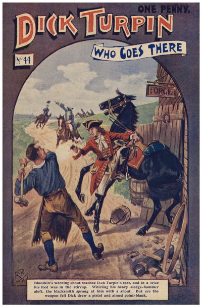 Dick Turpin (kolor lito) autorstwa Robert Prowse Jnr