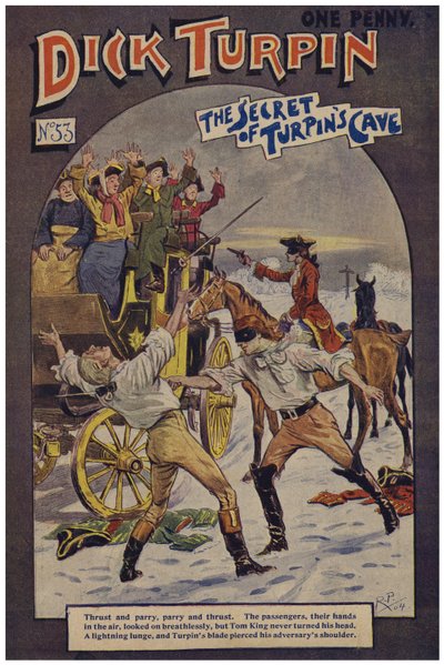 Dick Turpin (kolor lito) autorstwa Robert Prowse Jnr