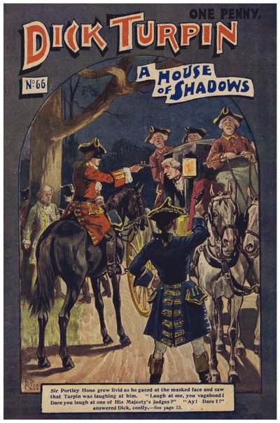 Dick Turpin (kolor lito) autorstwa Robert Prowse Jnr