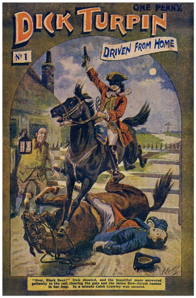 Dick Turpin (kolor lito) autorstwa Robert Prowse Jnr