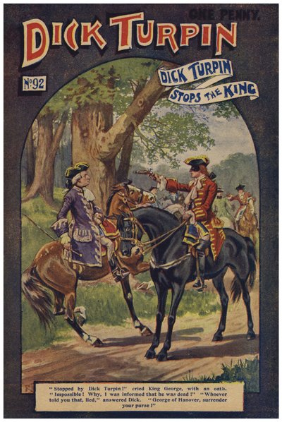 Dick Turpin (kolor lito) autorstwa Robert Prowse Jnr