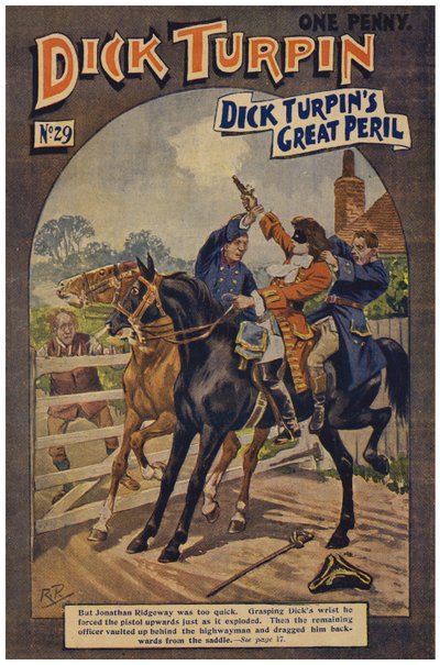 Dick Turpin (kolor lito) autorstwa Robert Prowse Jnr