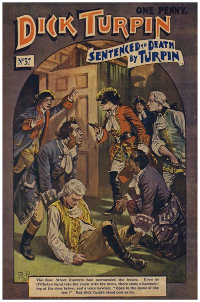 Dick Turpin (kolor lito) autorstwa Robert Prowse Jnr