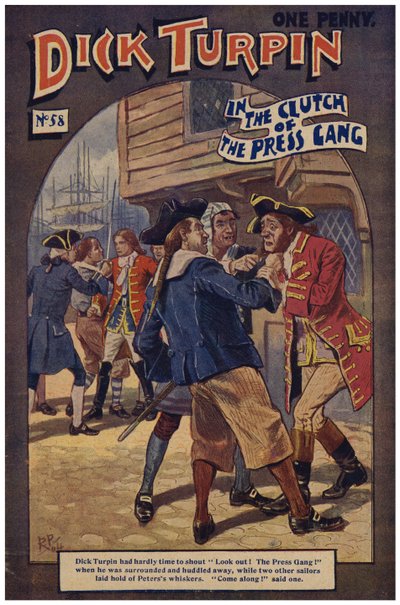 Dick Turpin (kolor lito) autorstwa Robert Prowse Jnr