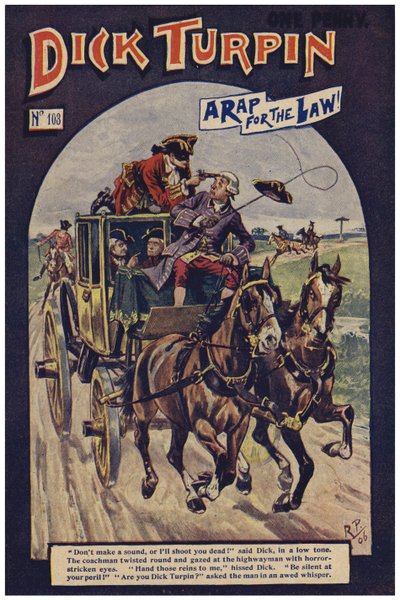 Dick Turpin (kolor lito) autorstwa Robert Prowse Jnr