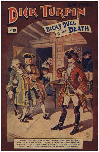 Dick Turpin (kolor lito) autorstwa Robert Prowse Jnr