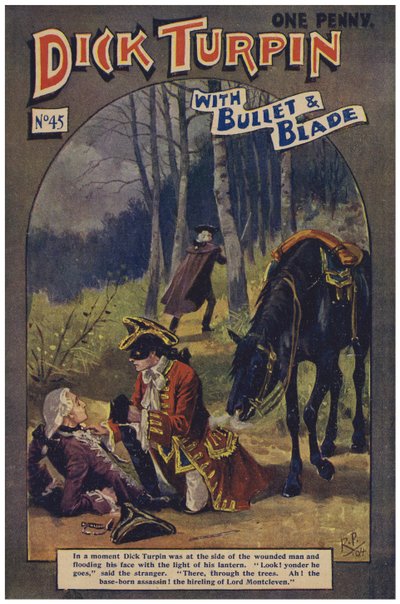 Dick Turpin (kolor lito) autorstwa Robert Prowse Jnr