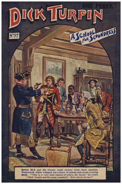 Dick Turpin (kolor lito) autorstwa Robert Prowse Jnr