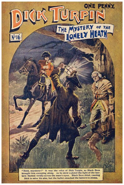 Dick Turpin (kolor lito) autorstwa Robert Prowse Jnr