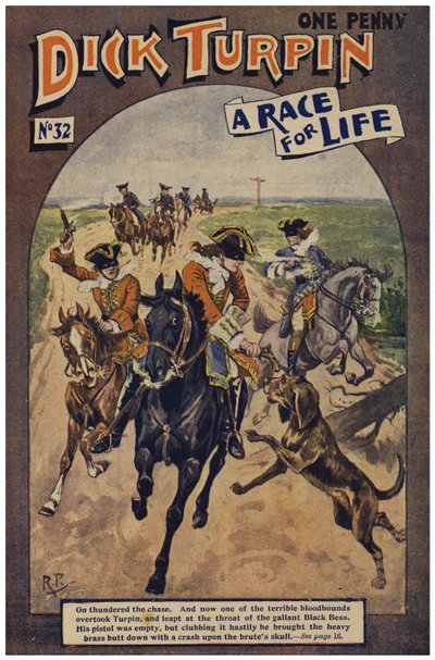 Dick Turpin (kolor lito) autorstwa Robert Prowse Jnr