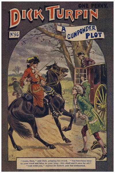Dick Turpin (kolor lito) autorstwa Robert Prowse Jnr