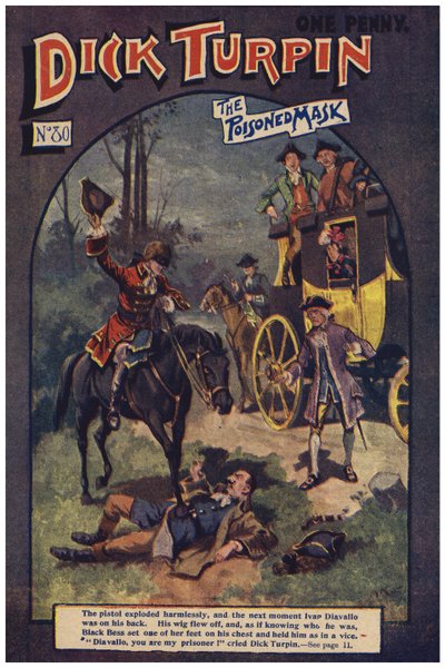 Dick Turpin (kolor lito) autorstwa Robert Prowse Jnr