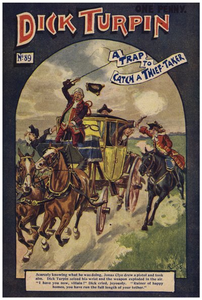 Dick Turpin (kolor lito) autorstwa Robert Prowse Jnr