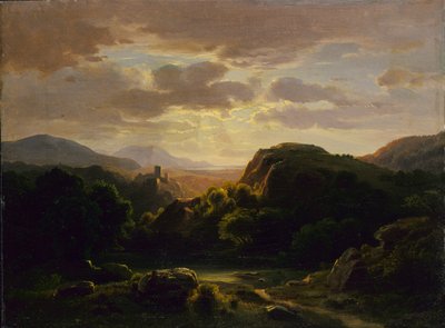 Wspomnienia ze sceny w pobliżu Auerbach autorstwa Robert S. Duncanson