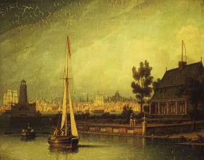 Port, Liverpool, autorstwa Robert Salmon