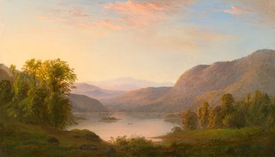 Widok w Górach Laurentian, niedaleko Quebecu autorstwa Robert Scott Duncanson