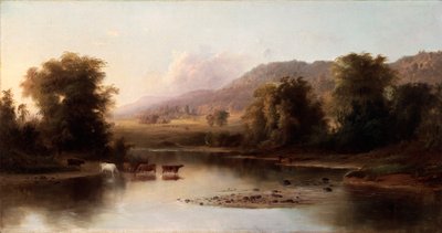 Widok na rzekę św. Anny autorstwa Robert Seldon Duncanson