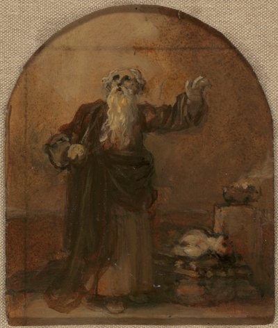 Abrahama i Izaaka autorstwa Robert Smirke