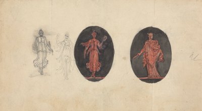 Desenhos alegóricos para Medalspolish autorstwa Robert Smirke