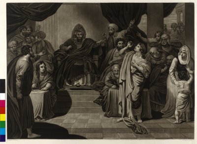 Rozdział VII Psalm CX. autorstwa Robert Smirke
