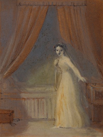 Juliet zamierza wziąć swój napój nasenny autorstwa Robert Smirke