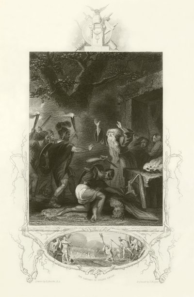 Masakra druidów autorstwa Robert Smirke