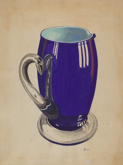 Kobaltowy dzban autorstwa Robert Stewart