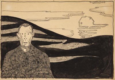 „Pejzaż wieczorny” autorstwa Robert Storm Petersen