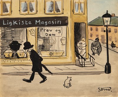 Magazyn trumien autorstwa Robert Storm Petersen