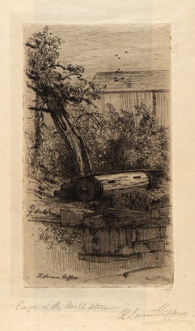 Krawędź Strumienia Młyńskiego autorstwa Robert Swain Gifford