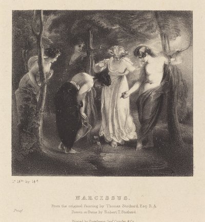 Narcyz autorstwa Robert T. Stothard after Thomas Stothard