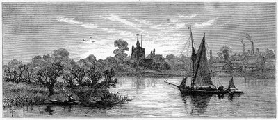 Chiswick, Londyn, 1880 autorstwa Robert Taylor Pritchett