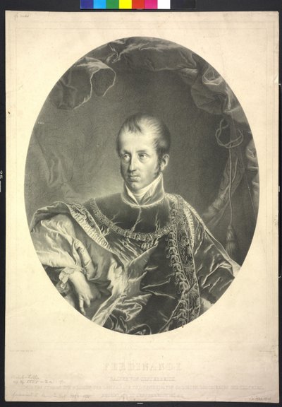 Król Węgier i Czech Ferdynand I Cesarz Austrii autorstwa Robert Theer